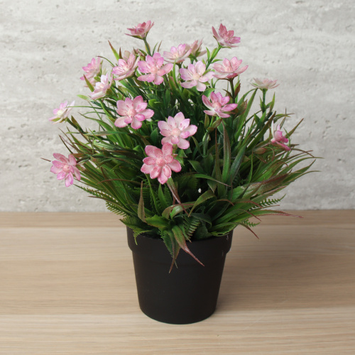 Цветочная композиция Цветы 22 см / CW478 /уп 12/144/