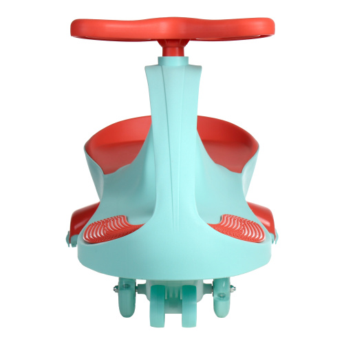 Толокар COMIRON QT-8097 / светящиеся PU колеса 80 мм / Бирюзовый / уп5