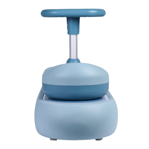 Толокар COMIRON QT-8062/светящиеся полиуретановые колеса 70 мм/ Синий/уп4