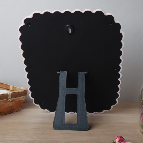 Зеркало настольное 17х22 см / 2365 /уп 72/ пластик