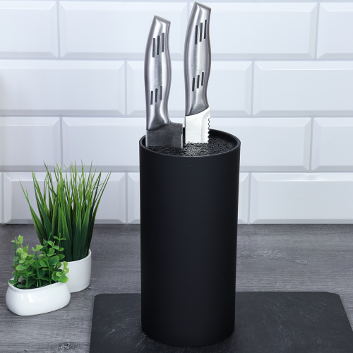 Подставка для ножей 22х11 см Круг / LD23-23 /уп 12/