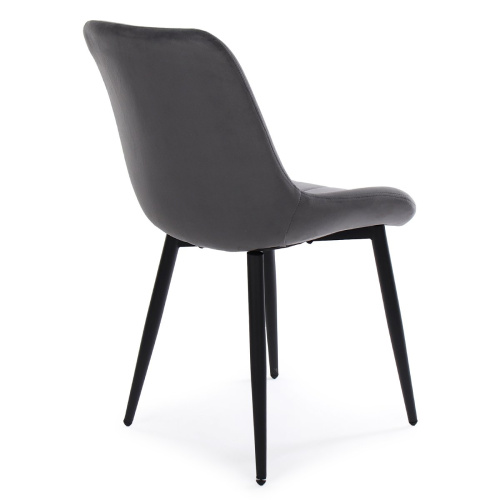 Стул кухонный SC-006N СЕРЫЙ ВЕЛЬВЕТ №9