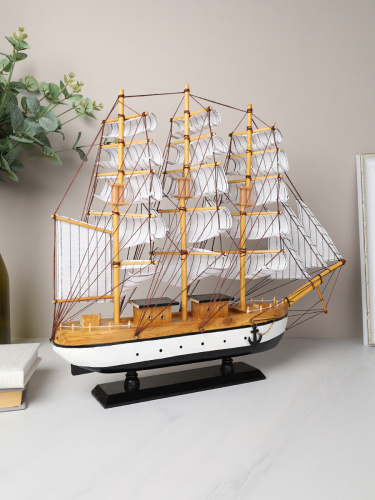 Макет парусного корабля 45х49 / 97118X /уп 6/