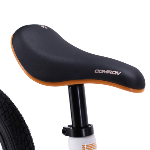 Беговел 12" COMIRON TN23B05W надувные покрышки, алюминиевые обода, пром. подшипники, цветная коробка АКЦИЯ/уп 6/ белый