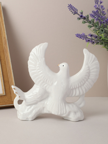 Статуэтка Голуби 12 см / B2861 /уп 48/