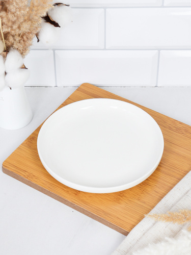 Тарелка круглая 19 см / E-25 /уп 36/