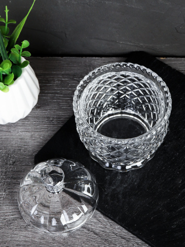 Сахарница 200 мл / YP rombus /уп 48/