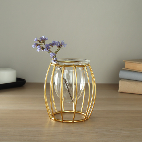 Ваза для цветов 6,5х9х9 см / WC-1034 /уп 100/