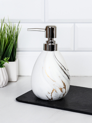 Дозатор для жидкого мыла 350 мл / SA296-S11-1 /уп 60/