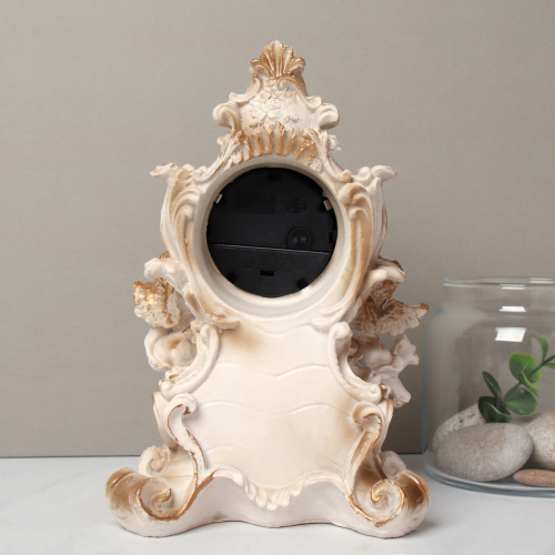 Часы статуэтка Амурчики 21 см / 8858A /уп 48/