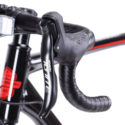 Велосипед шоссейный COMIRON RONIN I 700C-580mm SENSAH 2X9S QR чёрный