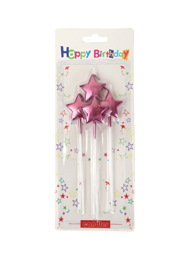 Свеча 4 штуки Звезда набор / GT-5 /уп 360/микс