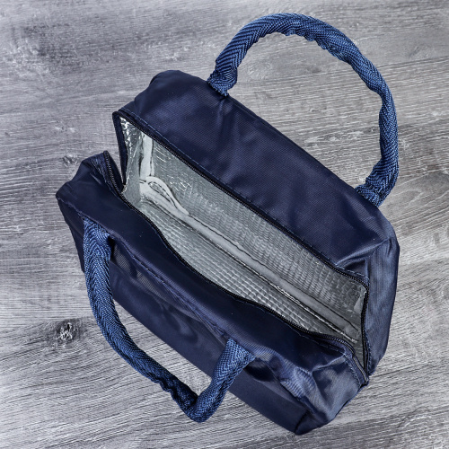 Сумка с эффектом сохранения холода, тепла/термосумка / DFB226blue /уп 200/ 23x11x20 см, 5,5 л