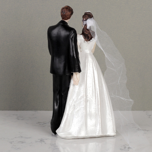 Фигурка Молодожены 18 см / XY-16 /уп 96/2 сорт