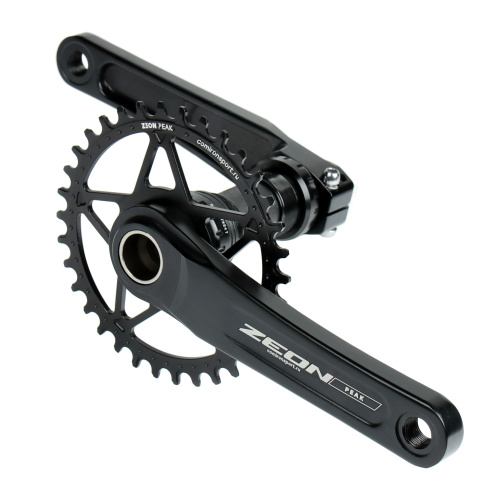 Система шатунов ZEON PEAK, звёзда алюминиевая 34T, Direct Mount, Narrow Wide, шатуны 170 мм, кованый алюминий 6061-T6, вес системы 660 г