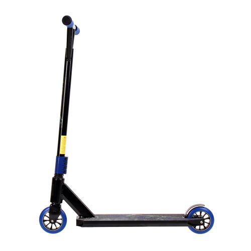 Самокат трюковый дека 110x500мм колёса PU-AL110мм руль 490мм RAPTOR / GT301AY/БК/уп 10/