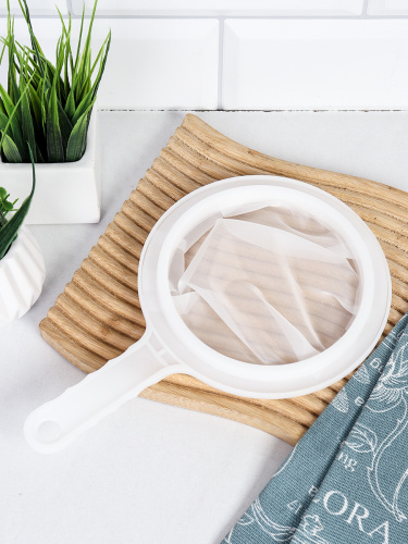 Сито для процеживания с ручкой / C0SDA / уп 300/