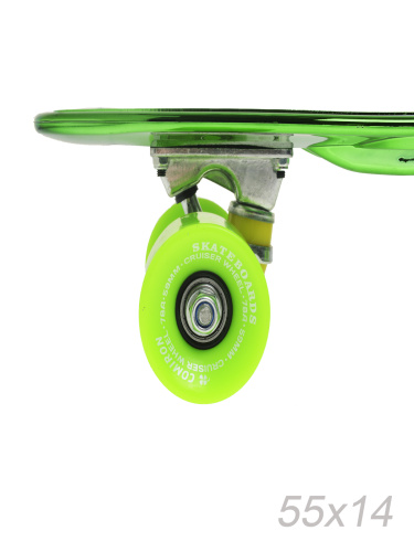 Лонгборд / GT22G /уп 8/ зеленый металлик