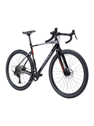 Велосипед грэвел COMIRON SPECTRUM I 700C-540mm SENSAH 1X11S, карбовилка, оси, чёрный terminator