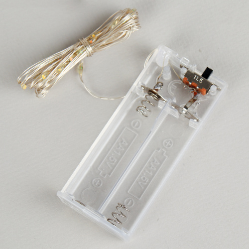 Гирлянда светодиодная нить 3 м 30 LED / GN25 /уп 10/200/300/разноцветный