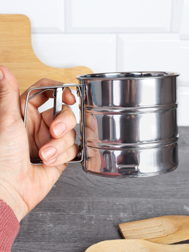 Сито кружка 500 мл нерж / 444C /уп 144/ 717427