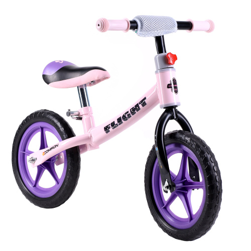 Беговел 12" COMIRON Flight / GH09 / уп 6 / Цвет: розовый-фиолетовый/ КРАТНО УПАКОВКЕ 6 ШТ.