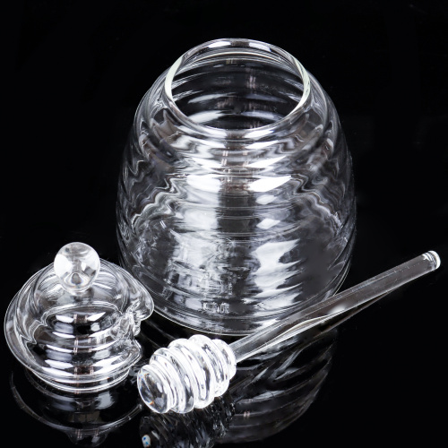 Банка для меда с ложкой 400 мл / WC149230110-3 /уп 60/