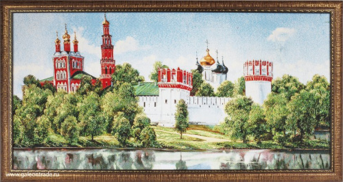 Картина гобелен 40x80 Собор на реке E260/ 10039-2 /
