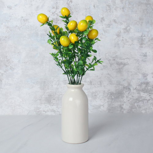 Растение искусственное Лимон/Ягода 33 см / CW464 /уп 2/200/800/ микс