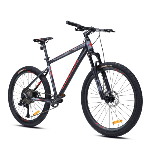 Велосипед горный COMIRON PREDATOR 27.5-19" чёрно-красный