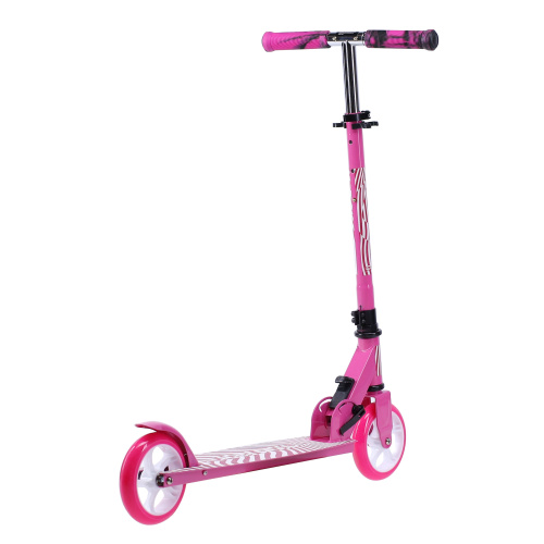Самокат 2-х колесный COMIRON 145мм Zebra / GT2021-Z2 /уп 8/ розовая зебра