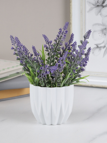 Кашпо пластик 9,5х8,3 см / S-913 /уп 396/