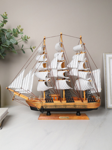 Макет парусного корабля 45х46 см / 206F-16 /уп 6/