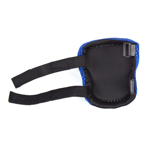 Защита для катания на роликах и велосипеде 6 предметов. 6-18лет / Yan-88Fat-BL /уп 100/ синий