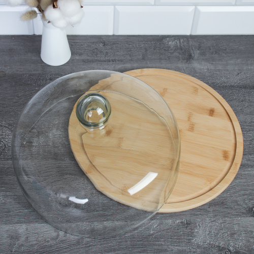 Блюдо с крышкой 32 см / CF267 /уп 6/*