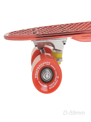 Лонгборд / GT22R /уп 8/ красный металлик