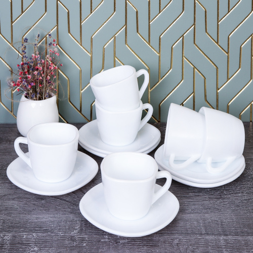 Кофейный набор 12 предметов 120 мл / BY09FXP45FXB85JC /уп 8/