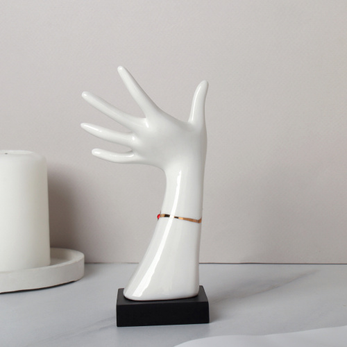 Подставка для колец Рука 14 см / C0368 /уп 60/