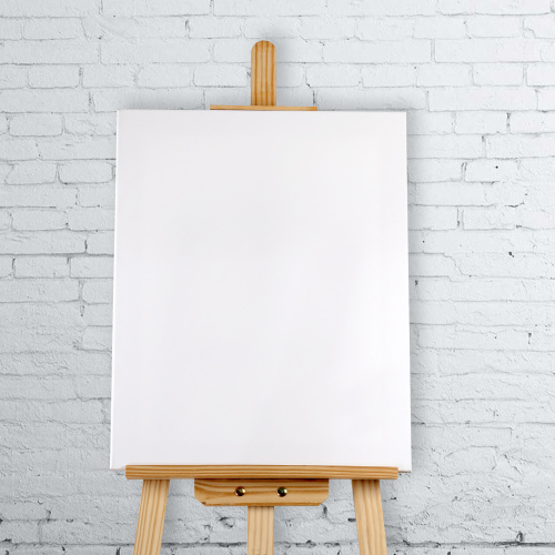 Холст 40х50 грунтованный на подрамнике для рисования 