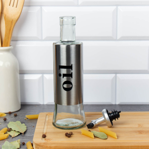 Емкость с дозатором для масла 400 мл / YF-1028 /уп 48/