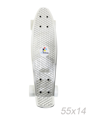 Лонгборд / GT22S /уп 8/ серебро металлик