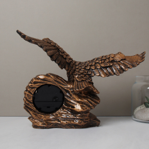 Часы статуэтка Орел 17 см / 1040A /уп 24/