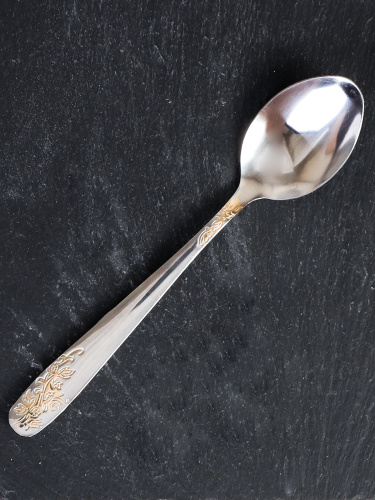 Ложка чайная 1 ШТУЧНО Золото Кантата Глянец / MJ3281-1