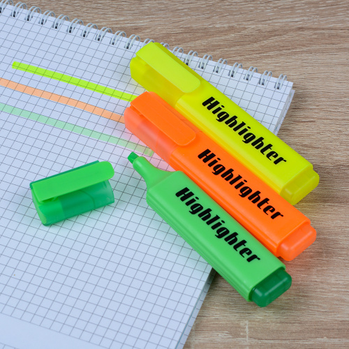 Текстовыделитель набор 3 штуки / H5712 /уп 72/288/