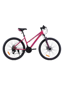 Велосипед 26" рама 17" 21sp COMIRON SAKURA розовый