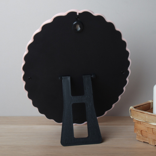 Зеркало настольное 16х21 см / 2360 /уп 72/ пластик