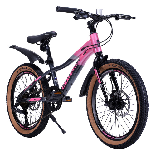 Велосипед 20" рама 10" 7sp COMIRON SMART ригид розовый