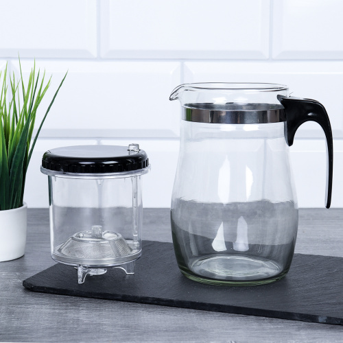 Френч-пресс 750 мл с кнопкой / 750GPS /уп 60/