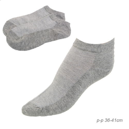 Носки женские р. 36-41 набор 12 штук / B564 /уп 30/100/серые