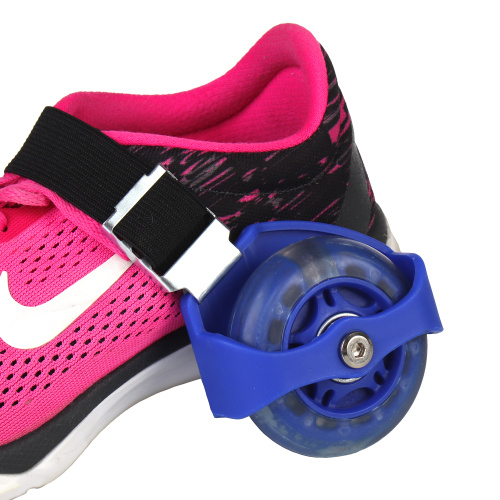 Флеш-роллеры светящиеся JP998 синий /уп 30 /светятся колеса